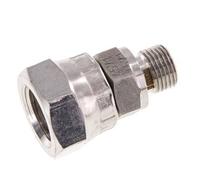 Adaptateur réducteur en acier inoxydable G 1/4'' x G 1/8'' F/M 400 Bar - Hydraulique