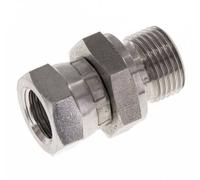 Adaptateur réducteur en acier inoxydable G 1/4'' x G 3/8'' F/M 325 Bar - Hydraulique