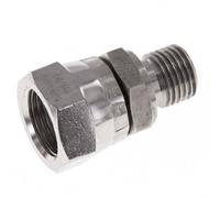 Adaptateur réducteur en acier inoxydable G 3/8'' x G 1/4'' F/M 350 Bar - Hydraulique