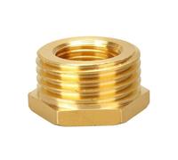 Adaptateur réducteur hexagonal en laiton - Raccord à compression mâle-femelle, 1 pièce(9mmx12.7mm)