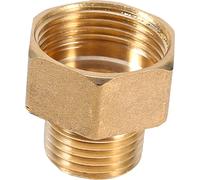 adaptateur réducteur hexagonal pour tuyau d'eau en laiton 1/2BSPT mâle et 3/4BSPT femelle