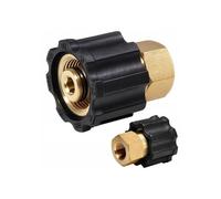 Adaptateur Réduction M22x1 5 M22-14 mm vers 1/4"" F - Laiton Durable Joint Torique Étanche Compatible Kärcher HD HDS