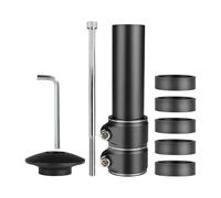 Adaptateur réglable en alliage d'aluminium pour chevalet de vélo | Extension De Guidon De Bicyclette Pour La Montagne Urbaine Entraînement Et Des Récréatifs Quotidiens Et Entraîneur