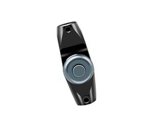 Adaptateur réglable pour appareil photo - Double port fileté 1/4 - Construction en alliage d'aluminium - Flexibilité de positionnement à 180° - Adaptateur d'angle de presse en aluminium