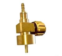 Adaptateur régulateur de gaz propane de 0,5 kg, valve de bouteille CGA-600 vers CGA-200 en laiton pour réservoirs jetables, camping, chauffage UK