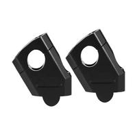 Adaptateur Rehausseur Guidon Pour Africa Twin CRF1100L CRF 1100 L Pour Adventure Sports 2022 Collier serrage moto(Noir)