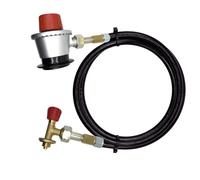 Adaptateur remplissage GPL 35 mm Clip-On avec flexible 2 m pour bouteilles Campingaz 901 904 907
