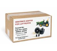 Adaptateur renforcé pour pneus Rolly Toys 409860, 409853 & 409846 sur Peg Perego John Deere Ground Force et Ground Loader 325 x 110 et 260 x 95