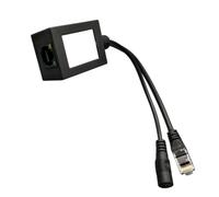 Adaptateur répartiteur d'alimentation sur Ethernet haute vitesse pour entrée CC 12-30 V et connectivité Ethernet pour systèmes de batterie solaire