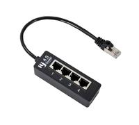 Adaptateur répartiteur de câble Ethernet à 4 ports sans perte pour une mise en réseau efficace