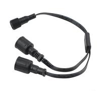 Adaptateur répartiteur en Y étanche pour éclairage extérieur Eufy E22 et T8L02, boîtier moulé par injection avec noyau en cuivre conducteur 22 AWG pour plus de longévité (B)