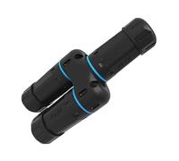 Adaptateur répartiteur Ethernet RJ45 pour câble réseau Gigabit CAT6 Protection IP68 Utilisation extérieure Travail stable