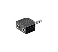 Adaptateur Répartiteur Jack Audio 3.5mm Stéréo 1Mâle - 2Femelle