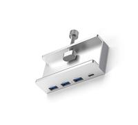 Adaptateur répartiteur USB 3.0 HUBUSB3.0 à 4 ports avec bloc d'alimentation de type clip multiple de transmission de données rapide adaptateur de station d'accueil USB