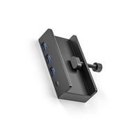 Adaptateur répartiteur USB 3.0 Hubusb3.0 à 4 ports avec clip d'alimentation type répartiteur multiple Fast Speed Data Transmission USB Dock Adapter