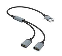 Adaptateur répartiteur USB C vers double USB A 2.0, concentrateurs multiports pour téléphone portable