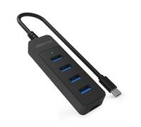 Adaptateur répartiteur USB type C vers USB 3.0 pour ordinateurs portables et smartphones, extension de charge 5 Gbit/s Transfert C Hub