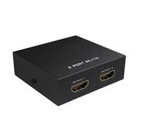Adaptateur répartiteur vidéo haute vitesse | Câble adaptateur répartiteur 2 voies pour écran miroir projecteur console tablette home cinéma bureau