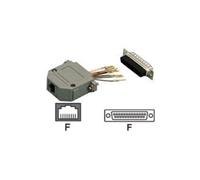 Hypertec Adaptateur réseau DB25F/RJ45 (F) – changeur de genre – Gris