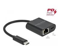 DeLOCK 66644 Station d'accueil avec Fil USB 3.2 Gen 1 (3.1 Gen 1) Type-C Noir