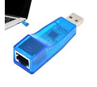 Adaptateur réseau Ethernet - Adaptateur WiFi USB multifonction | Convertisseur bleu, accessoires de PC de bureau pour l'extérieur, les voyages, la vie quotidienne