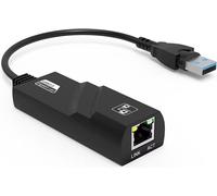 Adaptateur réseau Ethernet Gigabit USB 3.0, design compact, 1000 Mbps, rétrocompatible (USB 2.0 100 m).[V486]