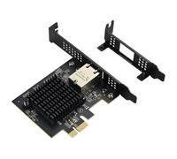 Adaptateur réseau Ethernet PCIex1 10 Gbps efficace pour le montage vidéo et les transferts de fichiers volumineux