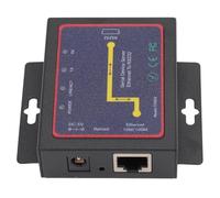 Adaptateur Réseau Ethernet vers RS232, TCP IP, Fiable, RJ45 vers RS232, pour Imprimante Série (Prise UE)