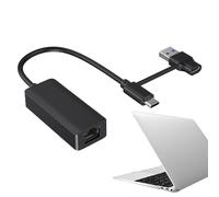 Adaptateur Réseau Externe - Gigabit USB3.0, Convertisseur Réseau Pour Ordinateur Portable | Effet Vidéo Clair, Câble De Données À L'épreuve Des Pilotes, Internet Haut Débit Portable, Accessoire De Rés
