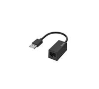 Adaptateur réseau Hama Hama - Netzwerkadapter - USB2.0 - 10/100 Ethernet x 1 - Schwarz (00200324) 10 / 100 MBit/s LAN (10/100 Mo/s), USB 2.0
