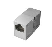 Adaptateur réseau - HAMA - CAT-6 - 1 Gbit/s - Boîtier métallique - Rallonge de câble réseau