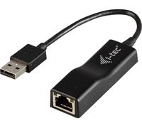 i-tec USB 2.0 Rapide Ethernet LAN Network Adapter USB 2.0 vers RJ45 avec LED pour Windows MacOS Linux
