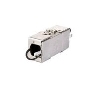 Metz Connect Adaptateur réseau 130863-04-E CAT 6a Argent (métallisé)