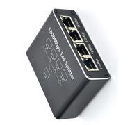 Adaptateur réseau Internet 1 en 2 3 4 sorties 1000 Mbps avec prises RJ45 Gigabit Splitter pour PC