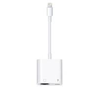 Adaptateur réseau LAN Ethernet Lightning vers RJ45 avec port de charge pour certains modèles d'iPhone, iPad 100 Mbps de charge Plug and Play