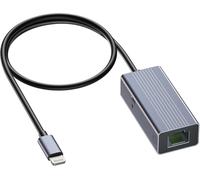 Adaptateur Réseau Lan Ethernet Lightning Vers Rj45 Pour Iphone [Certifié Apple Mfi], Adaptateur Ipad Vers Ethernet Avec Port De Charge, Haute Vitesse 100 Mbps (1,65 Pi)[Z2111]