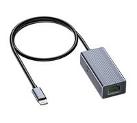 Adaptateur réseau LAN Ethernet Lightning vers RJ45 pour iPhone [certifié Apple MFi], IVSHOWCO Adaptateur iPad vers Ethernet avec Port de Charge, Haute Vitesse 100 Mbps (1,65 pi)