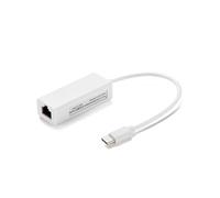 Adaptateur réseau LAN, USB 3.1 Type-C vers RJ45 100 Mbps Ethernet convertisseur pour ordinateur portable USB-C Plug and Play