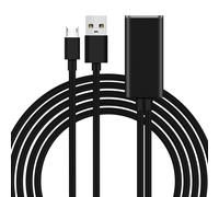 Adaptateur et convertisseur Avizar Adaptateur Réseau micro-USB vers Ethernet RJ45 Universel Vitesse 100Mbps - Noir