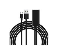 Adaptateur et convertisseur Avizar Adaptateur Réseau micro-USB vers Ethernet RJ45 Universel Vitesse 100Mbps - Noir