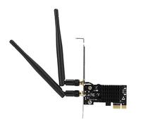 Adaptateur Réseau PCI Express, Carte PCIe WiFi sans Fil Double Bande 2.4G / 5G 1200Mbps, Faible Latence, Prise en Charge des Points D'accès AP, pour 10/8/7