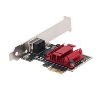 Adaptateur Réseau PCIE 2,5 G, Carte Ethernet Gigabit avec Support, Wake on LAN, pour 10 8 7, pour, pour Dos, Matériau en Alliage D'aluminium, Puce Realtek RTL8125b