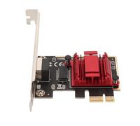 Adaptateur Réseau PCIe 2,5 G RTL8125B 2500/1000/100 Mbps PCI Express Gigabit Ethernet, Réveil sur LAN, Compatible NIC 2,5 G Windows/Linux/Mac OS avec Profil Bas