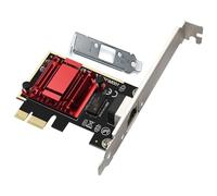 Adaptateur réseau PCIe 2,5 Gbit/s RTL8125B 2500/1000/1000 Mbps PCIE Gigabit Ethernet Support de contrôleur RJ45 pour carte PCIe Gigabit PC