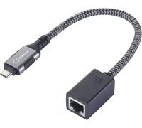 Adaptateur réseau Renkforce USB-C® to Gigabit Ethernet Mini Adapter USB 3.1 (Gen 1)
