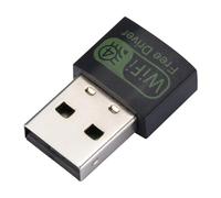 Adaptateur Réseau Sans Fil - Adaptateur Réseau Haute Vitesse Pour Ordinateur Portable Récepteur WiFi Carte Réseau, Adaptateur WiFi USB Sans Fil USB, Carte Réseau WiFi, Smartphone Et Smart TV