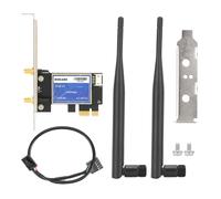 Adaptateur réseau sans fil pour PC de bureau, carte Wi-Fi 6E avec Bluetooth 5.3, offre un streaming clair et une efficacité énergétique optimale,