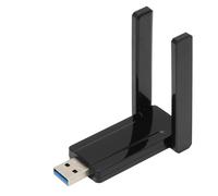 Adaptateur réseau sans fil, transfert de données rapide, connexion USB 3.0 tri-bande pour PC de bureau et portable, débit de transmission sans fil