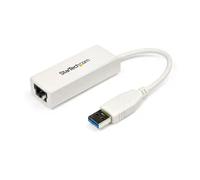 StarTech.com Adaptateur Réseau USB 3.0 vers Gigabit Ethernet, 10/100/1000 Mbps, USB vers RJ45, Adaptateur USB 3.0 vers LAN, Adaptateur Ethernet USB 3.0 (GbE), Conformité TAA