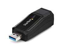 StarTech.com Adaptateur Réseau USB 3.0 vers Gigabit Ethernet, 10/100/1000 Mbps, USB vers RJ45, Adaptateur USB 3.0 vers LAN, Adaptateur Ethernet USB 3.0 (GbE), Conformité TAA